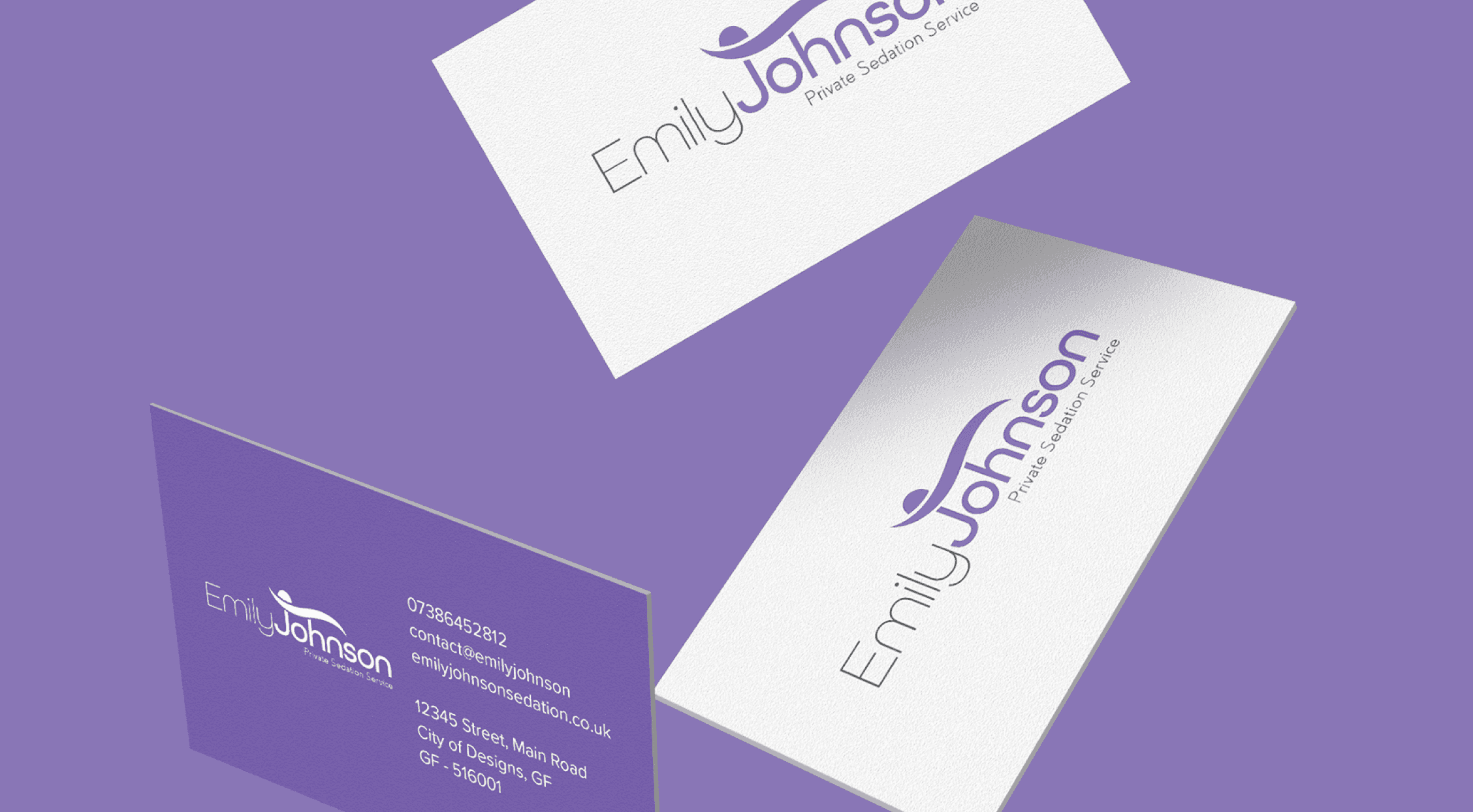 Emily Johnson Sedation Logo Design